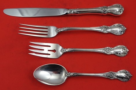 Regular 4-pc Setting availability based on stock listed below - Old Master by Towle - Sterling